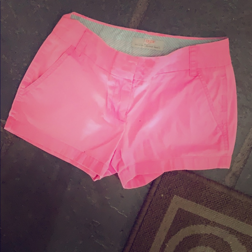 J Crew Pink shorts